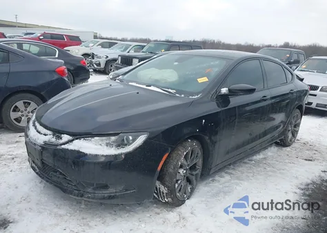 2016 Chrysler 200 S from USA, damaged, VIN 1C3CCCBB3GN138752